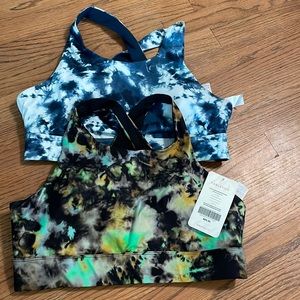 Two Fabletics No-Bounce Sports Bras